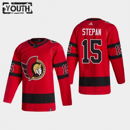 Lapsille NHL Ottawa Senators Pelipaita Derek Stepan 15 2020-21 Reverse Retro Authentic